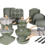 30-Piece Nonstick Induction Cooking Kitchen Cookware Sets Granite Pots and Pans - Image 4