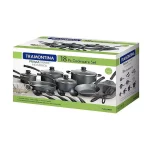 18 Piece Cookware Set Pots & Pans Kitchen Non Stick Home Cooking Pot Pan 2 Color - Image 4