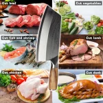 Stainless Steel Asian Kitchen Knife Butcher Chef Damascus Cleaver Chopping Meat - Image 3