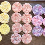 Set of 5 Crocheted Scrubby Yarn Dish Scrubbies - Image 2