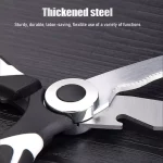 Kitchen Scissors Heavy Duty Stainless Steel Multipurpose Ultra Sharp Shears - Image 3
