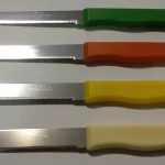 FIXWELL Stainless Steel Knives Assorted Color Knife Multi-purpose Usage Set Of 6 - Image 2