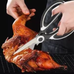 Kitchen Scissors Heavy Duty Stainless Steel Multipurpose Ultra Sharp Shears - Image 4