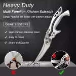 Kitchen bone Scissor Kitchen Poultry Shears Stainless Steel Heavy Duty - Image 4