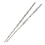 Purple Stainless Steel Spoon Chopsticks Set Rose Korean Chinese Rice CHOP Sticks - Image 5