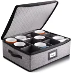 China Dinnerware Storage Sets Hard Shell Flatware, Plates & Cups Storage Holders - Image 5