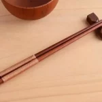 NEW 6 Pairs Handmade Japanese Natural Chestnut Wood Chopsticks Set Value Gift - Image 5
