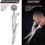Kitchen bone Scissor Kitchen Poultry Shears Stainless Steel Heavy Duty - Image 5
