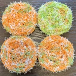 Set of 5 Crocheted Scrubby Yarn Dish Scrubbies - Image 6