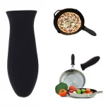 2PCS Silicone Hot Handle Pot Holder Cast Iron Skillets Sleeve Cover Grip B384 - Image 6