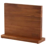 VEVOR 12" Magnetic Knife Block Storage Knife Holder Stand Acacia Wood Kitchen - Image 7
