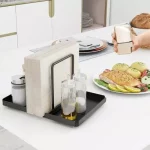 Napkin Holder for Table Metal Napkin Holder with Salt and Pepper Shakers Cad - Image 5