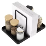 Napkin Holder for Table Metal Napkin Holder with Salt and Pepper Shakers Cad